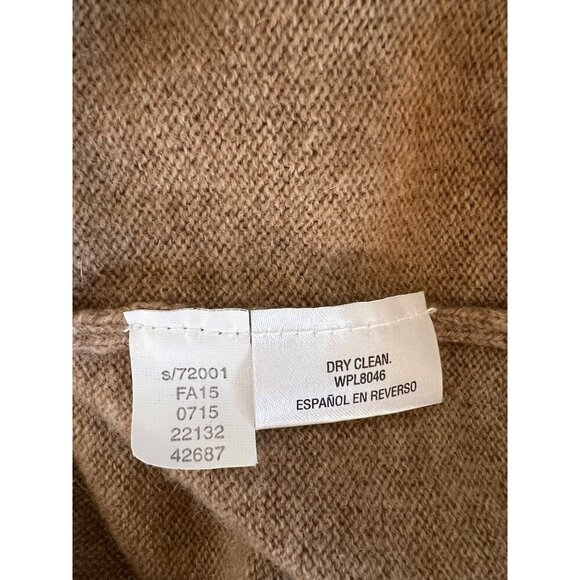 CHARTER CLUB LUXURY CASHMERE WOMENS V-NECK LONG SLEEVE SWEATER - Picture 6 of 6